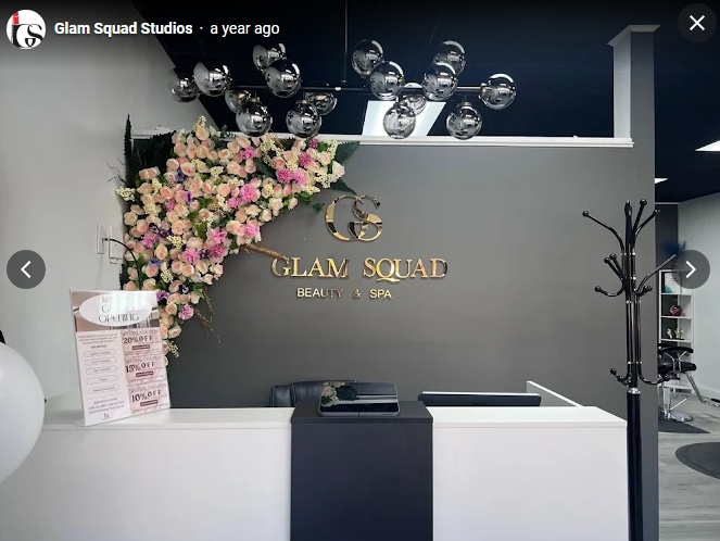 Glam Squad Studios Salon Reception